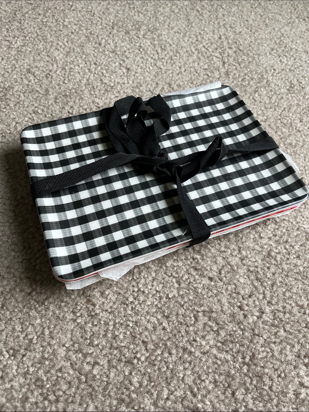 Hearth & Hand Gingham Serving Tray Set